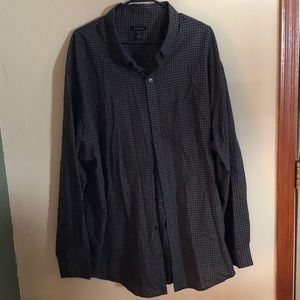 Black Men’s Button Up Shirt